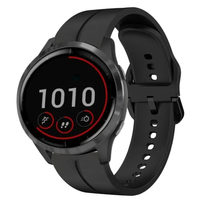 22mm Loop Silicone Watch Band, For Garmin Forerunner255, For Garmin Forerunner 255 Music, For Garmin Venu 2, For Garmin Vivoactive4