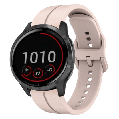 22mm Loop Silicone Watch Band, For Garmin Forerunner255, For Garmin Forerunner 255 Music, For Garmin Venu 2, For Garmin Vivoactive4