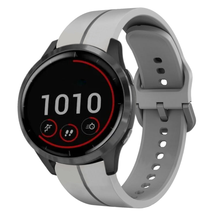 22mm Loop Silicone Watch Band, For Garmin Forerunner255, For Garmin Forerunner 255 Music, For Garmin Venu 2, For Garmin Vivoactive4
