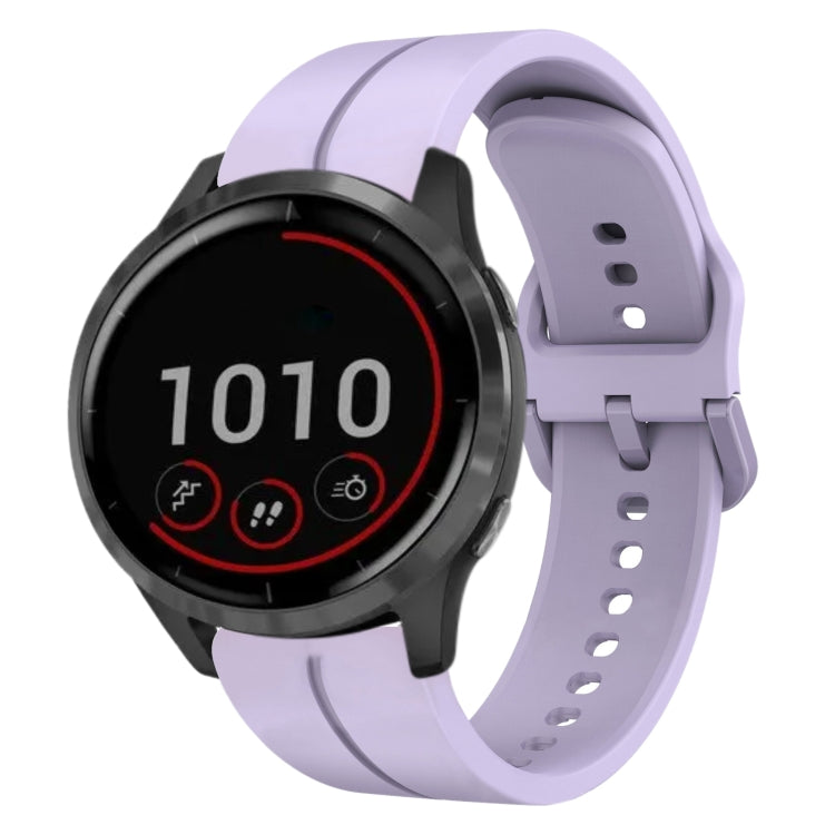 22mm Loop Silicone Watch Band, For Garmin Forerunner255, For Garmin Forerunner 255 Music, For Garmin Venu 2, For Garmin Vivoactive4