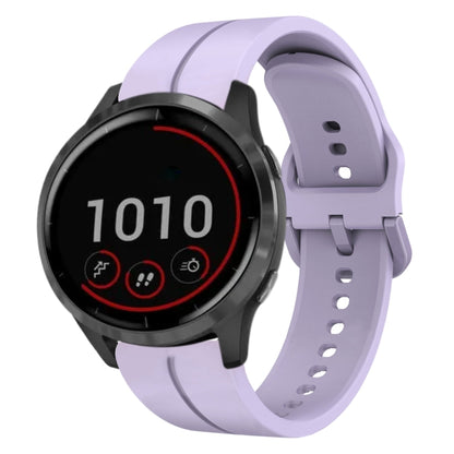 22mm Loop Silicone Watch Band, For Garmin Forerunner255, For Garmin Forerunner 255 Music, For Garmin Venu 2, For Garmin Vivoactive4