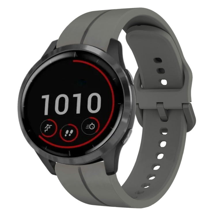 22mm Loop Silicone Watch Band, For Garmin Forerunner255, For Garmin Forerunner 255 Music, For Garmin Venu 2, For Garmin Vivoactive4