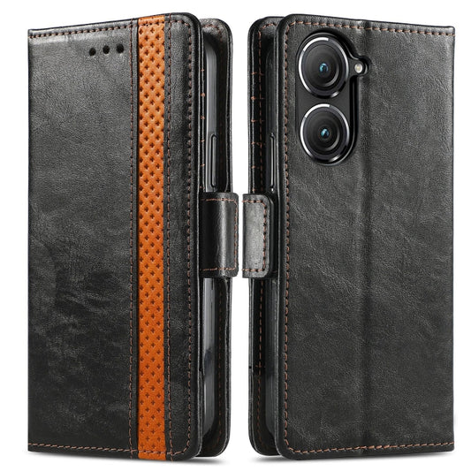 CaseNeo Splicing Dual Magnetic Buckle Leather Phone Case, For Asus Zenfone 9, For ZTE Libero 5G III, For OPPO Reno9, For Samsung Galaxy A04, For Samsung Galaxy A04e, For TCL 40 SE, For Tecno Pova 3, For Tecno Spark 9 Pro, For Google Pixel 7A           ...
