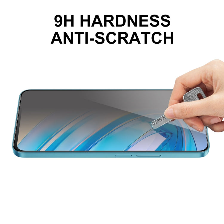 For Honor X8A ENKAY 28 Degree Anti-peeping Tempered Glass Full Screen Film, For Honor X8A(1pc), For Honor X8A(2pcs), For Honor X8A(5pcs)