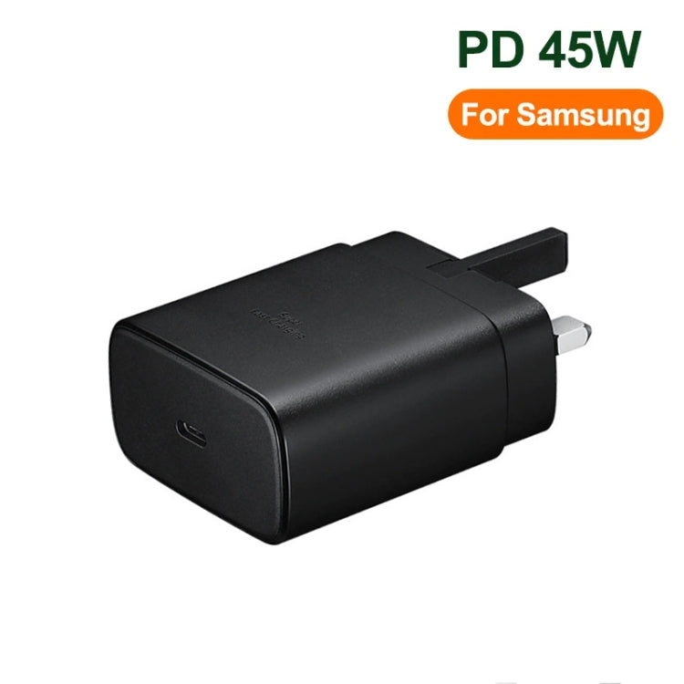 Chargeur rapide M135 45 W avec port USB-C/Type-C, prise britannique
