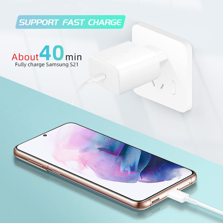Chargeur rapide M135 45 W avec port USB-C/Type-C, prise britannique