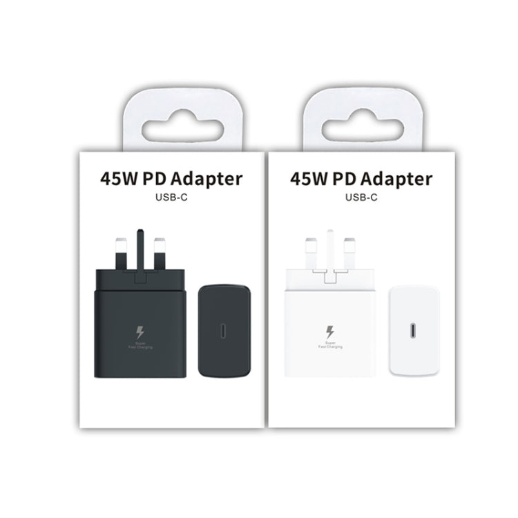 Chargeur rapide M135 45 W avec port USB-C/Type-C, prise britannique