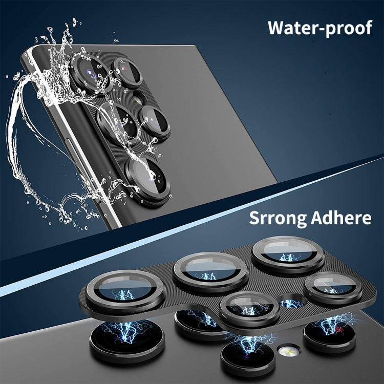 For Samsung Galaxy S22 Ultra ENKAY 9H Rear Camera Lens Aluminium Alloy Tempered Glass Film, For Samsung Galaxy S22 Ultra 5G