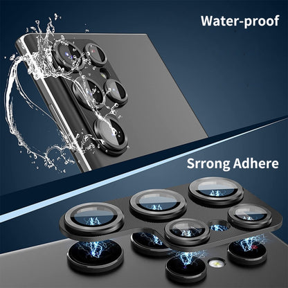 For Samsung Galaxy S22 Ultra ENKAY 9H Rear Camera Lens Aluminium Alloy Tempered Glass Film, For Samsung Galaxy S22 Ultra 5G