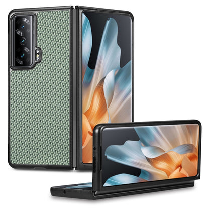 Carbon Fiber Texture Leather Back Cover Phone Case, For OPPO Find N2 Flip, For OPPO Find N2, For Google Pixel Fold, For Honor Magic Vs
