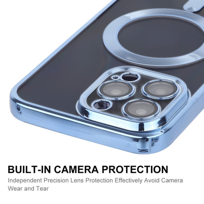 For iPhone 14 Pro ENKAY Electroplated MagSafe Shockproof TPU Phone Case with Lens Film, For iPhone 14 Pro