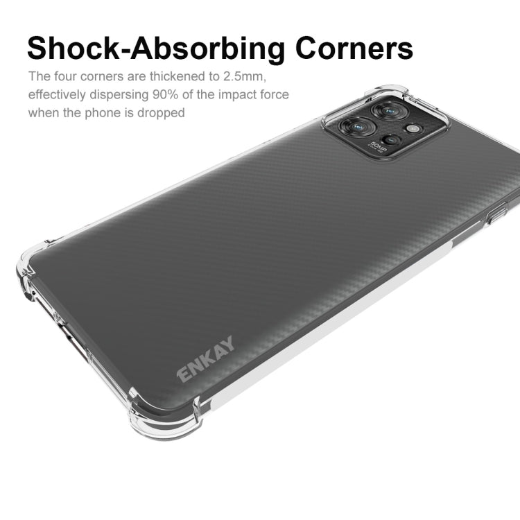 For Motorola ThinkPhone 5G ENKAY Hat-Prince Clear TPU Shockproof Phone Case, For Motorola ThinkPhone 5G