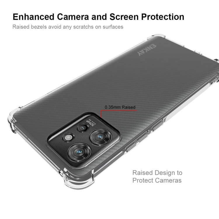 For Motorola ThinkPhone 5G ENKAY Hat-Prince Clear TPU Shockproof Phone Case, For Motorola ThinkPhone 5G