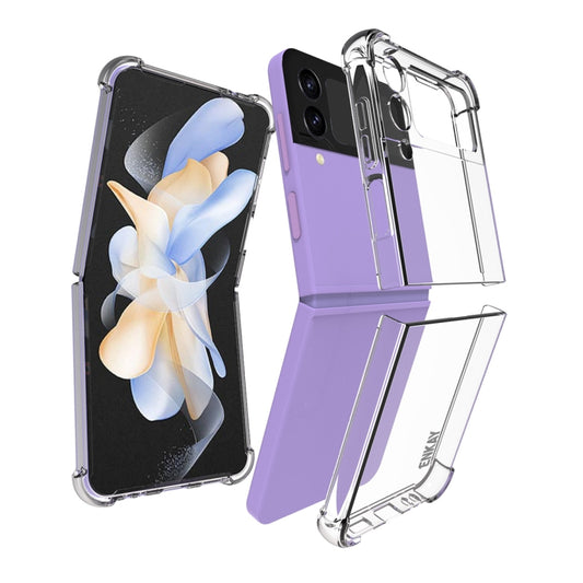 For Samsung Galaxy Z Flip4 ENKAY Hat-Prince Clear TPU Shockproof Phone Case, For Samsung Galaxy Z Flip4