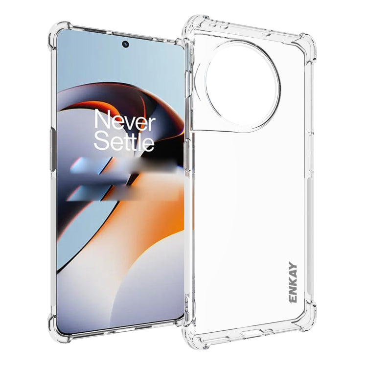 For OnePlus 11R 5G Global ENKAY Hat-Prince Clear TPU Shockproof Phone Case, For OnePlus 11R 5G