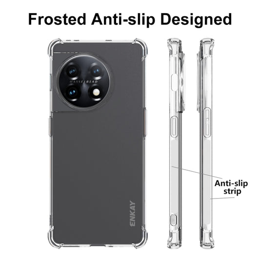 For OnePlus 11R 5G Global ENKAY Hat-Prince Clear TPU Shockproof Phone Case, For OnePlus 11R 5G