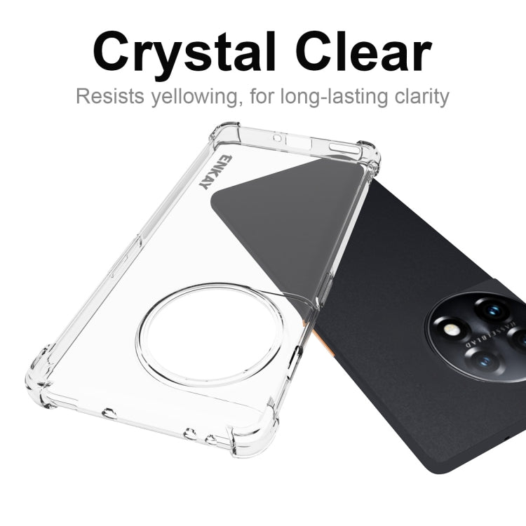 For OnePlus 11R 5G Global ENKAY Hat-Prince Clear TPU Shockproof Phone Case, For OnePlus 11R 5G