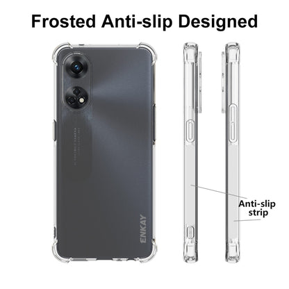 For OPPO Reno8 T 4G Global ENKAY Hat-Prince Clear TPU Shockproof Phone Case, For OPPO Reno8 T 4G Global