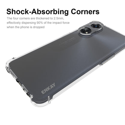 For OPPO Reno8 T 4G Global ENKAY Hat-Prince Clear TPU Shockproof Phone Case, For OPPO Reno8 T 4G Global