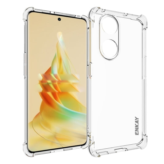 For OPPO Reno8 T 5G Global ENKAY Hat-Prince Clear TPU Shockproof Phone Case, For OPPO Reno8 T 5G Global