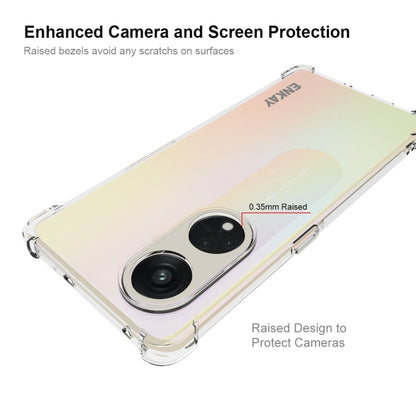 For OPPO Reno8 T 5G Global ENKAY Hat-Prince Clear TPU Shockproof Phone Case, For OPPO Reno8 T 5G Global