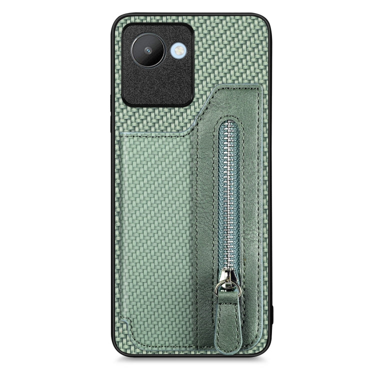 Carbon Ffiber Flip Zipper Wallet Phone Case, For OPPO A57 4G, For OPPO Reno9, For OPPO Reno9 Pro+, For Xiaomi Poco M5 4G, For Realme C30, For Xiaomi 13 Pro, For Xiaomi 13, For Google Pixel 7A