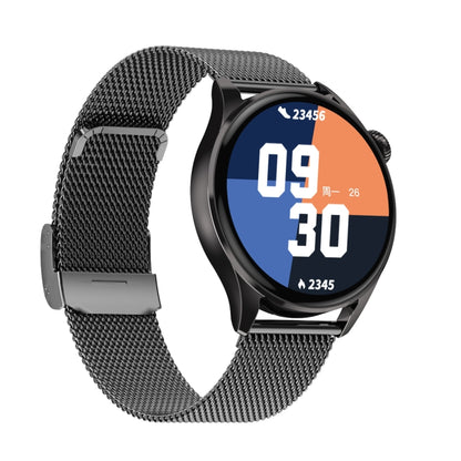 Q3 Max 1.36 inch Color Screen Smart Watch,Steel Strap,Support Heart Rate Monitoring / Blood Pressure Monitoring