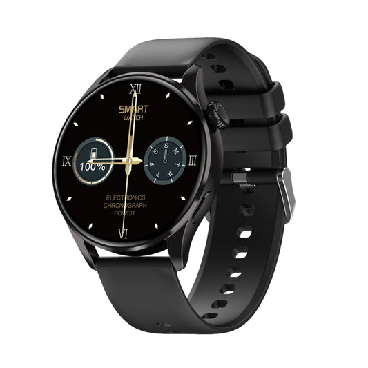 Montre intelligente Q3 avec écran couleur de 1,36 pouce maximum, bracelet en silicone, prise en charge de la surveillance de la fréquence cardiaque / de la tension artérielle
