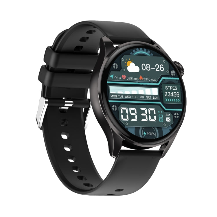 Q3 Max 1.36 inch Color Screen Smart Watch,Silicone Strap,Support Heart Rate Monitoring / Blood Pressure Monitoring