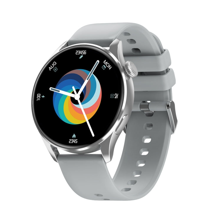 Q3 Max 1.36 inch Color Screen Smart Watch,Silicone Strap,Support Heart Rate Monitoring / Blood Pressure Monitoring