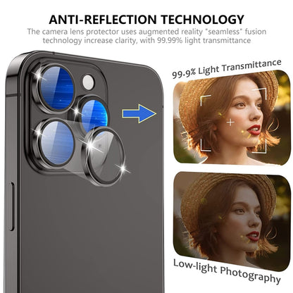 For iPhone 12 / 12 mini ENKAY AR Anti-reflection Camera Lens Glass Full Film