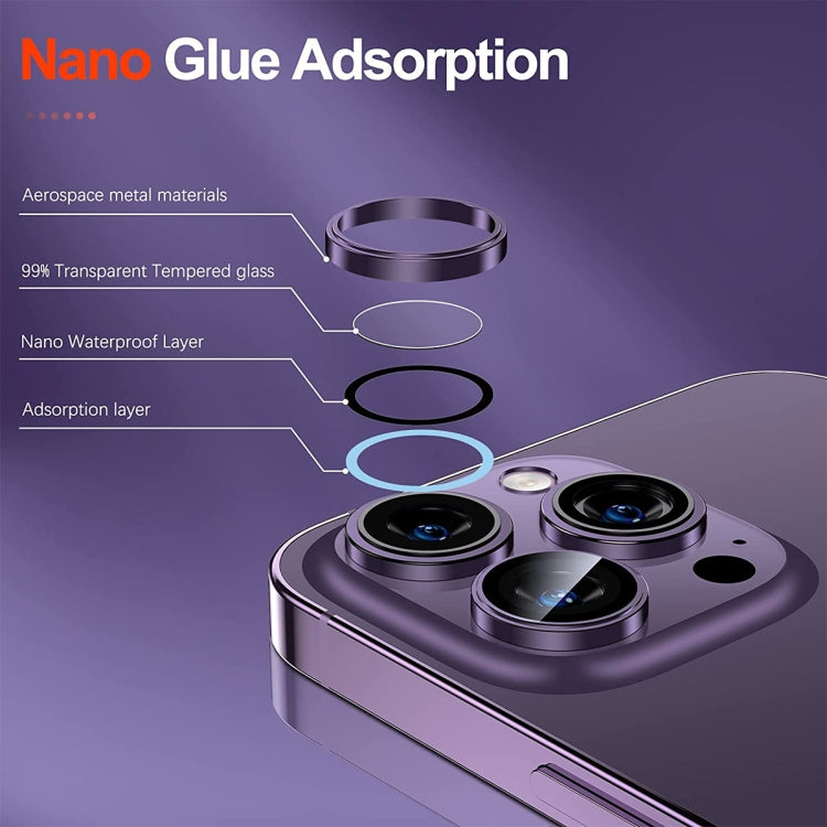 For iPhone 12 Pro ENKAY AR Anti-reflection Camera Lens Glass Full Film