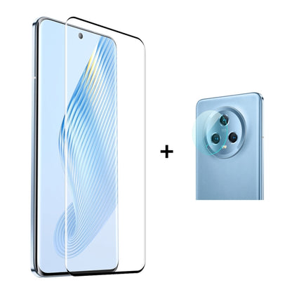 For Honor Magic5 ENKAY 3D Hot Bending Edge Glue Tempered Glass Full Film with Lens Film, For Honor Magic5(1pc), For Honor Magic5(2pcs), For Honor Magic5(5pcs)