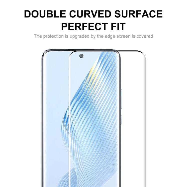 For Honor Magic5 ENKAY 3D Hot Bending Edge Glue Tempered Glass Full Film with Lens Film, For Honor Magic5(1pc), For Honor Magic5(2pcs), For Honor Magic5(5pcs)
