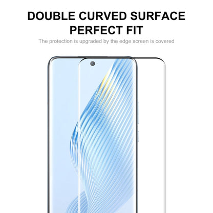 For Honor Magic5 ENKAY 3D Hot Bending Edge Glue Tempered Glass Full Film with Lens Film, For Honor Magic5(1pc), For Honor Magic5(2pcs), For Honor Magic5(5pcs)