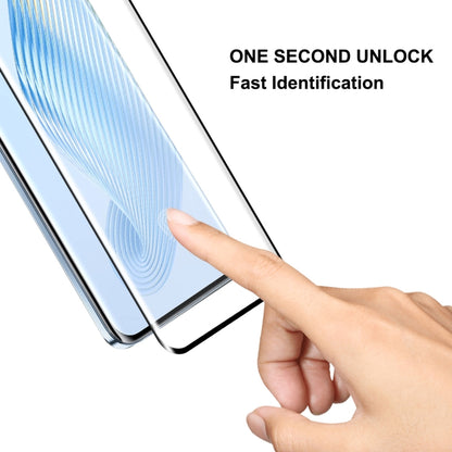 For Honor Magic5 ENKAY 0.26mm 3D Hot Bending Tempered Glass Full Film with Lens Film, For Honor Magic5(1pc), For Honor Magic5(2pcs), For Honor Magic5(5pcs)