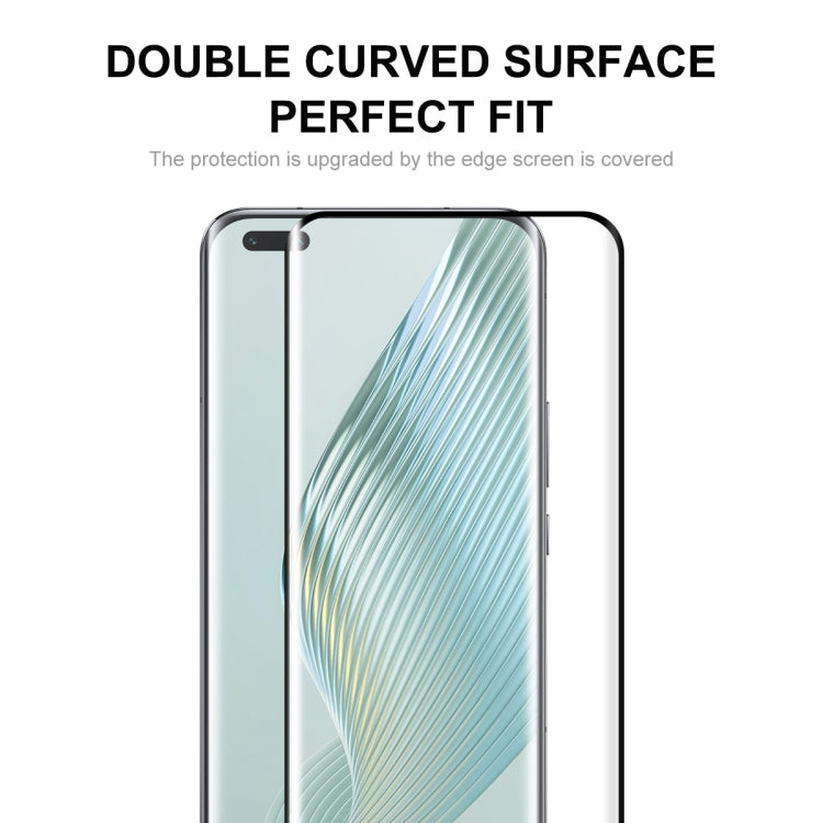 For Honor Magic5 Pro ENKAY 0.26mm 3D Hot Bending Tempered Glass Full Film with Lens Film, For Honor Magic5 Pro(1pc), For Honor Magic5 Pro(2pcs), For Honor Magic5 Pro(5pcs)