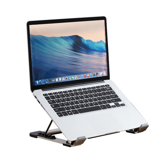 P3 Adjustable Aluminum Foldable Portable Laptop Notebook Fan Stand Bracket, P3