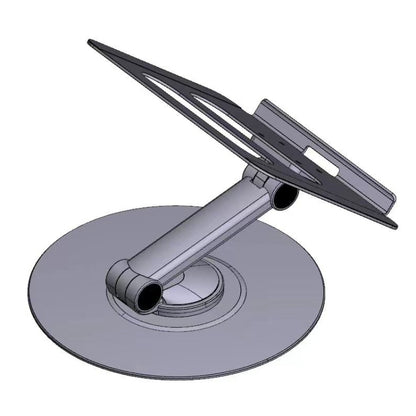 P4 360 Degrees Rotating Aluminum Metal Riser Tablet Laptop PC Stand Holder, P4