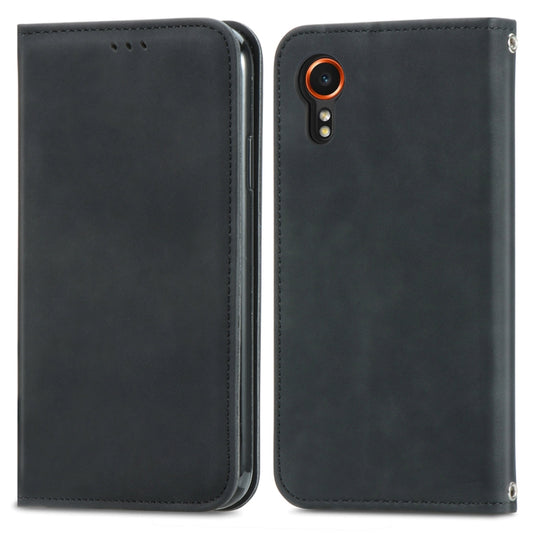 Retro Skin Feel Magnetic Leather Phone Case, For Samsung Galaxy XCover 7, For Samsung Galaxy A55 5G, For Samsung Galaxy A35 5G, For Samsung Galaxy S24 Ultra 5G, For Samsung Galaxy S24+ 5G, For Samsung Galaxy S24 5G, For Samsung Galaxy A15