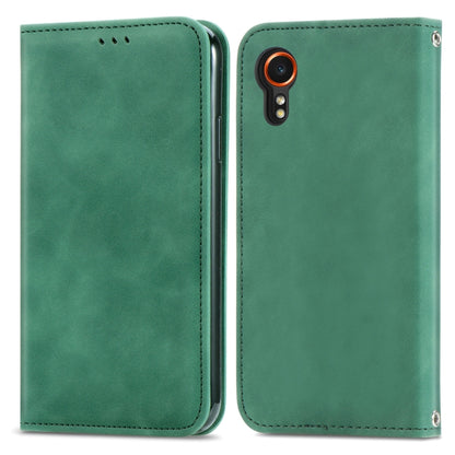 Retro Skin Feel Magnetic Leather Phone Case, For Samsung Galaxy S25 5G, For Samsung Galaxy S25+ 5G, For Samsung Galaxy S25 Ultra 5G, For Samsung Galaxy A16, For Samsung Galaxy A06, For Samsung Galaxy S24 FE 5G, For Samsung Galaxy M35�������������������...