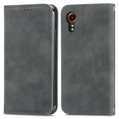 Retro Skin Feel Magnetic Leather Phone Case, For Samsung Galaxy S25 5G, For Samsung Galaxy S25+ 5G, For Samsung Galaxy S25 Ultra 5G, For Samsung Galaxy A16, For Samsung Galaxy A06, For Samsung Galaxy S24 FE 5G, For Samsung Galaxy M35�������������������...