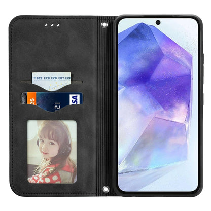 Retro Skin Feel Magnetic Leather Phone Case, For Samsung Galaxy A55 5G, For Samsung Galaxy A35 5G, For Samsung Galaxy S24 Ultra 5G, For Samsung Galaxy S24+ 5G, For Samsung Galaxy S24 5G, For Samsung Galaxy A15, For Samsung Galaxy A05                   ...