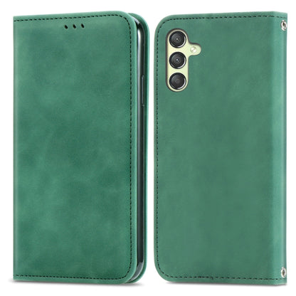 Retro Skin Feel Magnetic Leather Phone Case, For Samsung Galaxy A05, For Samsung Galaxy A05s 4G, For Samsung Galaxy A25 5G, For Samsung Galaxy S23 FE 5G, For Samsung Galaxy A24 5G, For Samsung Galaxy S23 Ultra 5G, For Samsung Galaxy S23+ 5G������������...