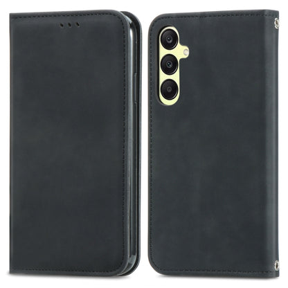 Retro Skin Feel Magnetic Leather Phone Case, For Samsung Galaxy A05, For Samsung Galaxy A05s 4G, For Samsung Galaxy A25 5G, For Samsung Galaxy S23 FE 5G, For Samsung Galaxy A24 5G, For Samsung Galaxy S23 Ultra 5G, For Samsung Galaxy S23+ 5G������������...