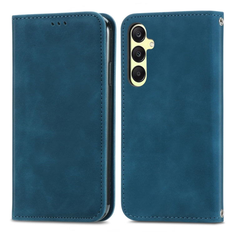 Retro Skin Feel Magnetic Leather Phone Case, For Samsung Galaxy A05, For Samsung Galaxy A05s 4G, For Samsung Galaxy A25 5G, For Samsung Galaxy S23 FE 5G, For Samsung Galaxy A24 5G, For Samsung Galaxy S23 Ultra 5G, For Samsung Galaxy S23+ 5G������������...