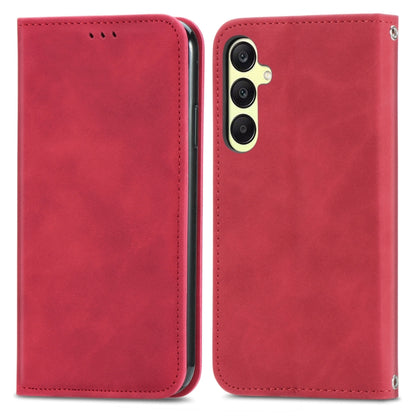 Retro Skin Feel Magnetic Leather Phone Case, For Samsung Galaxy A05, For Samsung Galaxy A05s 4G, For Samsung Galaxy A25 5G, For Samsung Galaxy S23 FE 5G, For Samsung Galaxy A24 5G, For Samsung Galaxy S23 Ultra 5G, For Samsung Galaxy S23+ 5G������������...