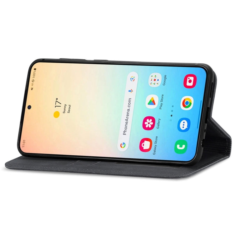 Retro Skin Feel Magnetic Leather Phone Case, For Samsung Galaxy S25 5G, For Samsung Galaxy S25+ 5G, For Samsung Galaxy S25 Ultra 5G, For Samsung Galaxy A16, For Samsung Galaxy A06, For Samsung Galaxy S24 FE 5G, For Samsung Galaxy M35�������������������...