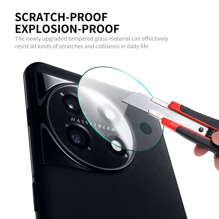 For OnePlus Ace 2 ENKAY Hat-Prince 9H Rear Camera Lens Tempered Glass Film, 1pc, 2pcs, 5pcs, 10pcs