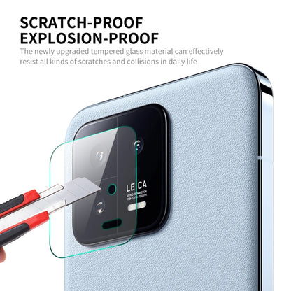 For Xiaomi 13 ENKAY Hat-Prince 9H Rear Camera Lens Tempered Glass Film, 1pc, 2pcs, 5pcs, 10pcs